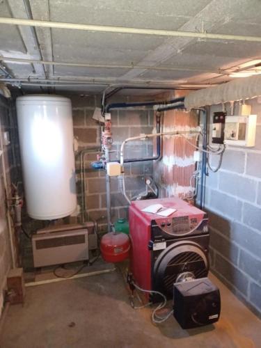 Installation pompe à chaleur avant après