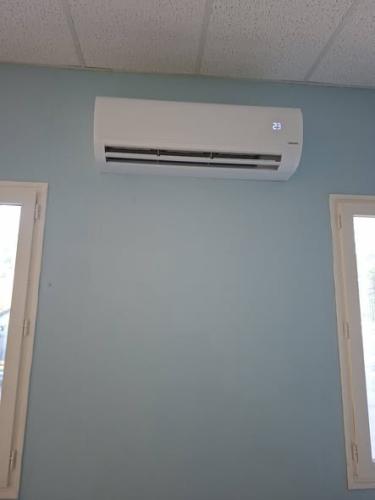 Installation et mise en service frigorifique de deux monosplit