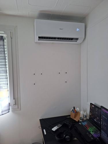Installation et mise en service frigorifique d'un quadri split